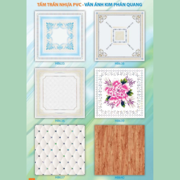 TẤM TRẦN NHỰA PVC - (H8617-H8640)